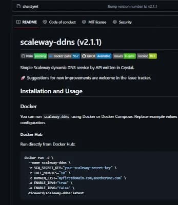 scaleway-ddns